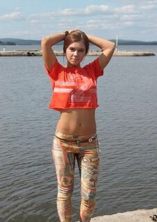 4. Фото Стефании-Марьяны Гурской в нижнем белье и купальнике