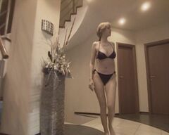 2. Анна Ковальчук в купальнике на кадрах из сериала «Усадьба»
