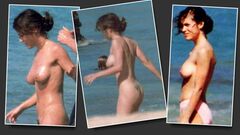6. Папарацци засняли голую Алиссу Милано на пляже